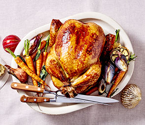 Apricot, Orange & Butter Glazed Chicken