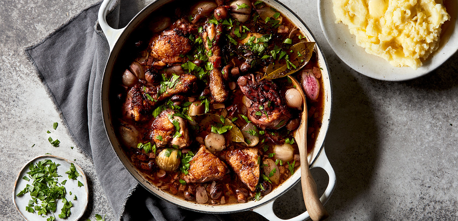 coq au vin sides